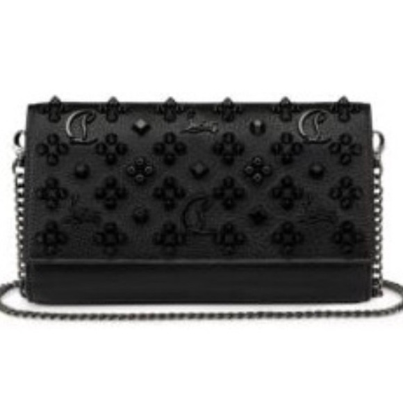 Christian Louboutin Handbags - Christian Louboutin Paloma Black Chain Wallet $1590